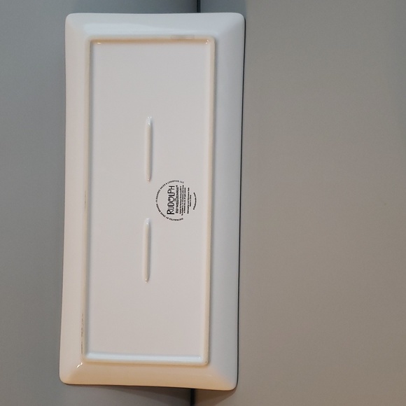 Rudolph the Red Nose Reindeer Classic Ceramic Serving platter NWT - Picture 4 of 5